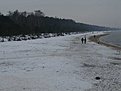 Der Brösener Strand im Winter