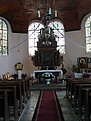 Innenraum mit Altar der Käsemarker Kirche